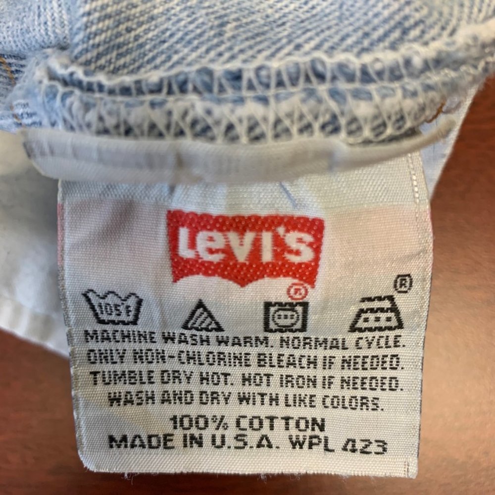 Men's Vintage 501 Levi's High Waisted USA Made - Picture 7 of 8